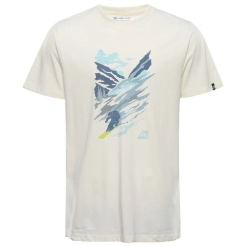 Футболка Alpine Pro Grem 2 Mns MTSF96F 005PF - XL - бежевий (007.022.0170)