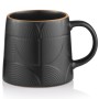 Чашка Ardesto Dafne, 420мл, кераміка, чорний (AR3067BK)