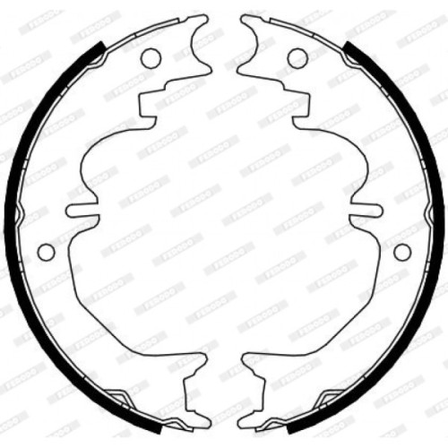 Гальмівні колодки FERODO FSB4120