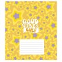 Зошит Школярик Good vibes only 18 аркушів клітинка (018-3561K)
