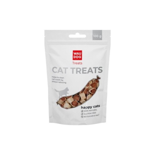 Ласощі для котів WAUDOG Treats Маленькі суші з лососем 100 г (4442)