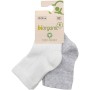 Шкарпетки дитячі Bibaby однотонні (68345-12-18-creamgray)