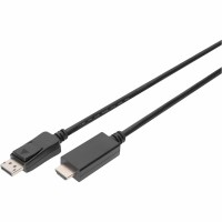 Кабель мультимедійний DisplayPort M to HDMI M 2.0m 4K Digitus (AK-340303-020-S)