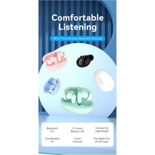 Навушники Vention Elf Earbuds E01 Purple (NBFV0)