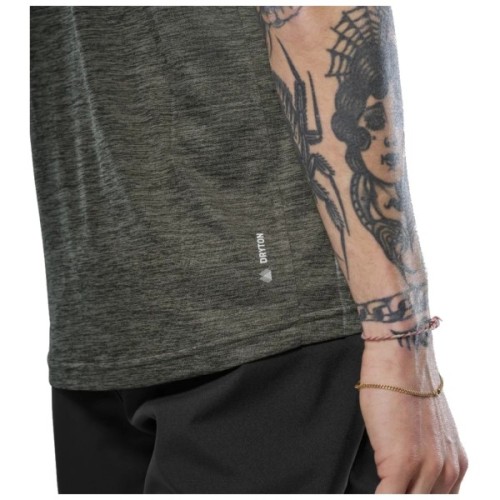 Футболка Salewa Puez Melange Dry 26537 5286 - 46/S - темно-оливковий (013.012.1663)