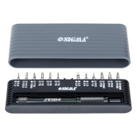 Набір викруток Sigma з бітами 1/4 "24шт CrV для мобільних телефонів (пласт кейс) (4003251)