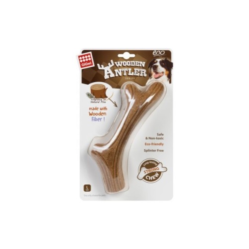 Іграшка для собак GiGwi Wooden Antler Ріг жувальний L (2343)