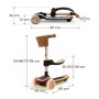 Самокат Kinderkraft 2-в-1 Raket Up Beige (KRRAUP00BEG0000) (5902533930975)