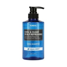 Шампунь Kundal Cool & Clear Scalp Refreshing Shampoo Aqua Mint 500 мл (8809693253265)