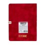 Тижневик Buromax недатований VELOUR, A5, червоний, штуч.шкіра, 336 сторінок (BM.20770-05)