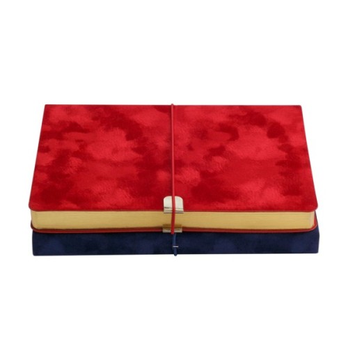 Тижневик Buromax недатований VELOUR, A5, червоний, штуч.шкіра, 336 сторінок (BM.20770-05)