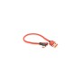 Дата кабель USB 2.0 AM to USB-C 0.25m QC3.0 PD 90° corner braided red Voltronic (YT-USB-TypeC-2.0m/R)