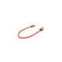 Дата кабель USB 2.0 AM to USB-C 0.25m QC3.0 PD 90° corner braided red Voltronic (YT-USB-TypeC-2.0m/R)