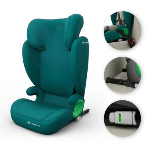 Автокрісло Kinderkraft Junior Fix 2 Plus i-Size Green (KCJUFI20GREPL0N) (5902533931163)
