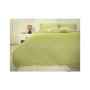 Покривало Руно Olive Green ромб велюр 180х220 (340.55_Olive Green ромб)
