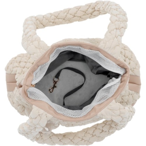 Переноска для тварин MISOKO&CO 40x18x38 см світло-коричнева (YIWUMSK70171)