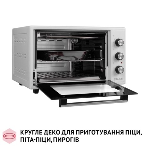 Електропіч Perfelli MIRAGE 37 WHITE