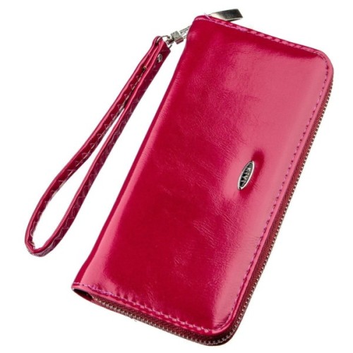 Гаманець Kivi З екошкіри Малиновий (19039)