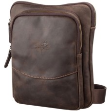 Сумка Shvigel Шкіряна Коричнева (11091)