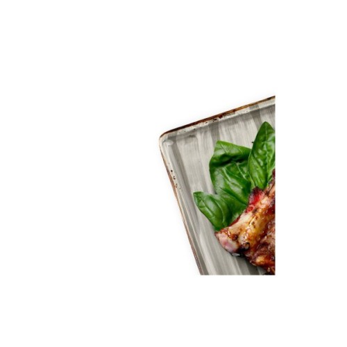 Блюдо By Bone серія "Harmony" прямокутне 35х16 см Supreme сіре (HA-SP-AR-38-DT)