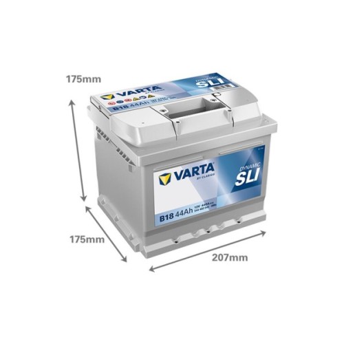 Акумулятор автомобільний Varta Blue Dynamic 44Ah (544402044)
