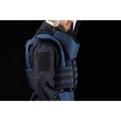 Протиуламковий комплект Ukrainian Armor Humanitarian Demining Apron, клас захисту ДСТУ 2, розмір S-M, синій (HDASMBLUE2)