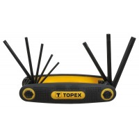 Набір інструментів Topex ключі шестигранні Torx T9-T40, набір 8 шт. (35D959)