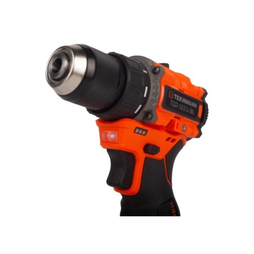 Шуруповерт Tekhmann TCD-12/2 Li BL, 12V, 2x1.5Ah (854606)