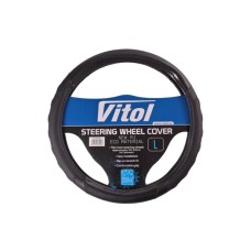 Чохол на руль VITOL L чорн (VLCU-1409009 L)