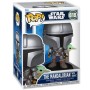 Фігурка Funko Pop серії Мандалорець - Мандалорець з Ґроґу на спині (90443)