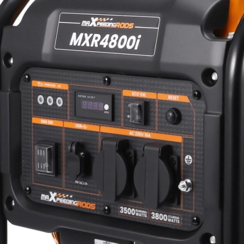 Генератор maXpeedingRODS MXR4800i інверторний (3,8 kW), 220V, 50H (mxr4800i)