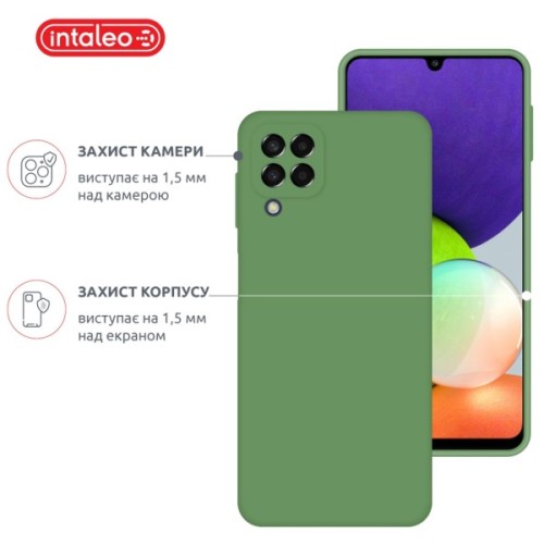 Чохол до мобільного телефона Intaleo SoftShell Samsung Galaxy A22 LTE (4G) Green (1283126562624)