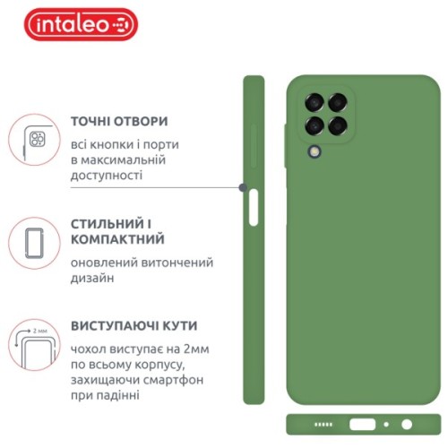 Чохол до мобільного телефона Intaleo SoftShell Samsung Galaxy A22 LTE (4G) Green (1283126562624)