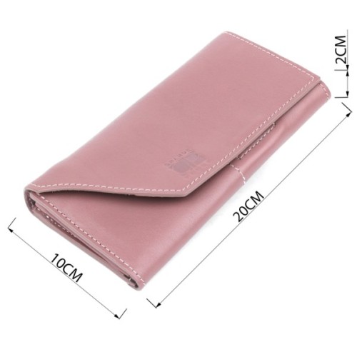 Гаманець Grande Pelle Шкіряний Рожевий (11577)