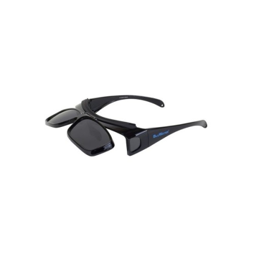 Сонцезахисні окуляри BluWater Flip-IT Polarized Сірі (4ФЛИП-20П)