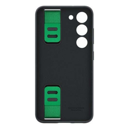 Чохол до мобільного телефона Samsung Galaxy S23 Plus Silicone Grip Case Black (EF-GS916TBEGRU)