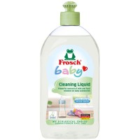 Засіб для ручного миття посуду Frosch Baby для дитячого посуду 500 мл (4009175941282/4001499908347)