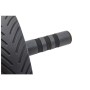 Ролик для преса Adidas Ab Wheel ADAC-11404 чорний D18 см (885652002370)