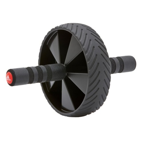 Ролик для преса Adidas Ab Wheel ADAC-11404 чорний D18 см (885652002370)