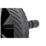 Ролик для преса Adidas Ab Wheel ADAC-11404 чорний D18 см (885652002370)