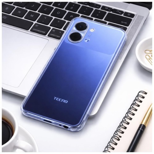 Чохол до мобільного телефона BeCover Silicone Tecno Spark Go 3 (KN3) Transparent (715692)