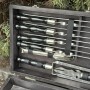 Набір для барбекю Metalzavod Магнат чорний (PN-Magnat-BL)