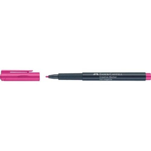 Маркер Faber-Castell для декору Creative Marker Hot Magenta, M (1,5 мм), колір пурпурний (32683)