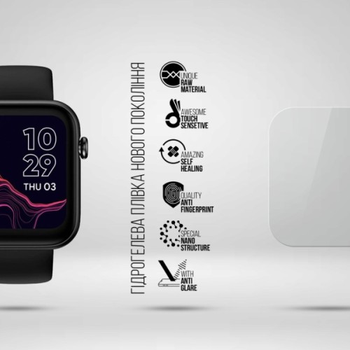 Плівка захисна Armorstandart Matte hydrogel Mobvoi TicWatch GTH 6 pcs (ARM92078)