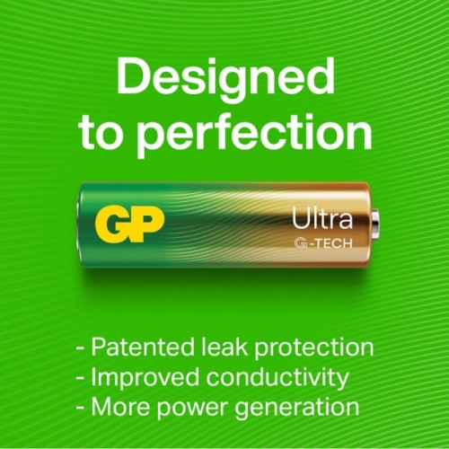 Батарейка Gp AA * 12 + AAA * 12 Ultra Alcaline + fan (4891199233982)