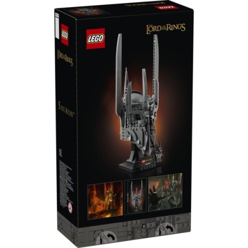 Конструктор LEGO Icons Володар перснів: шолом Саурона (11373)