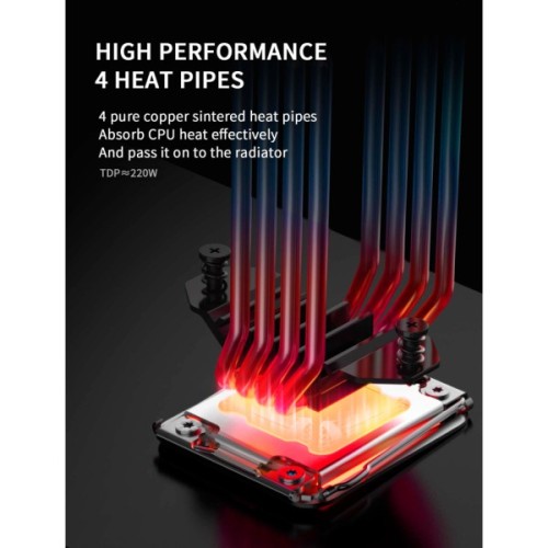 Кулер до процесора Gamemax Sigma 520 Digital BK