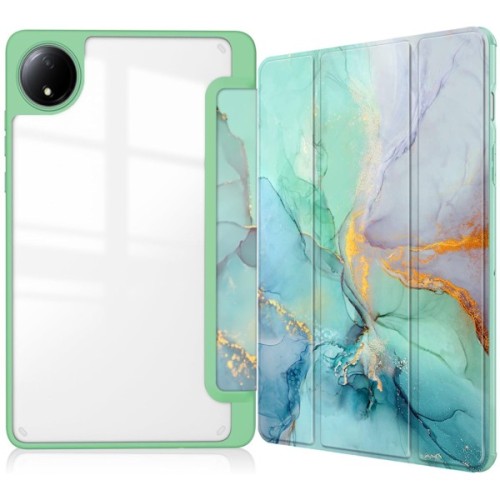 Чохол до планшета BeCover Soft Edge TPU Xiaomi Redmi Pad SE 8.7" Green Marble (712574)
