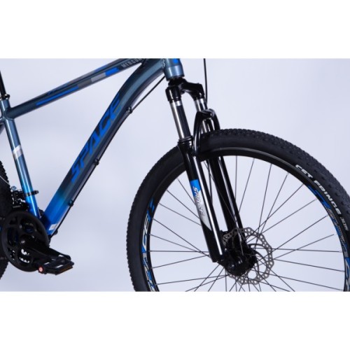 Велосипед Space 27.5" MERCURY DD FR рама-17" AL 2026 сіро-синій (OPS-SP-27.5-078)