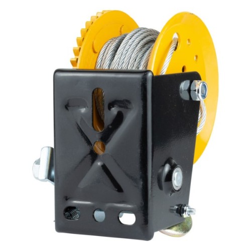 Лебідка Sigma ручна барабанна, сталевий трос 10мx5мм, 550кг (6134011)